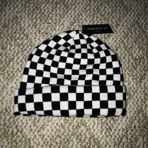 vans checkerboard beanie